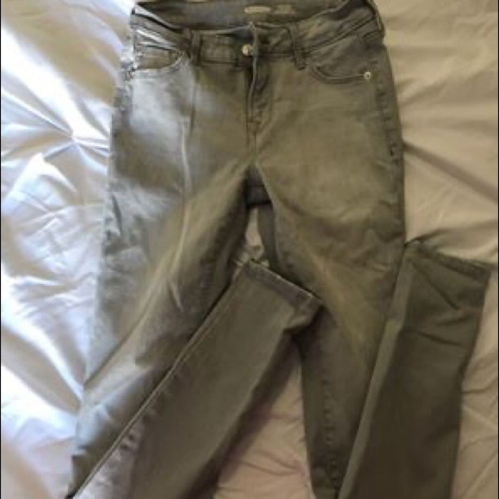 Old navy high waisted grey jeans